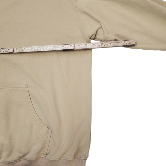 Natural Life Women's Tan, Floral Drawstring Hoodie - One Size - Picture 5 of 6